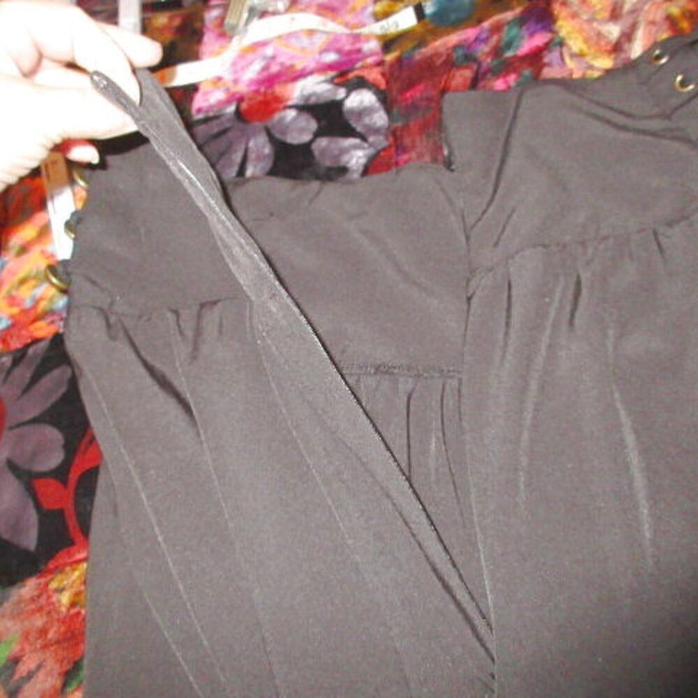 Scarlet Darkness Maxi Skirt Size XL Corset Victorian Witchy Steampunk Baddie Emo - Picture 3 of 9